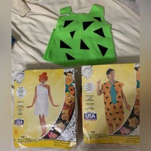 Flintstone family Halloween costumes